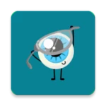 eye testing android application logo